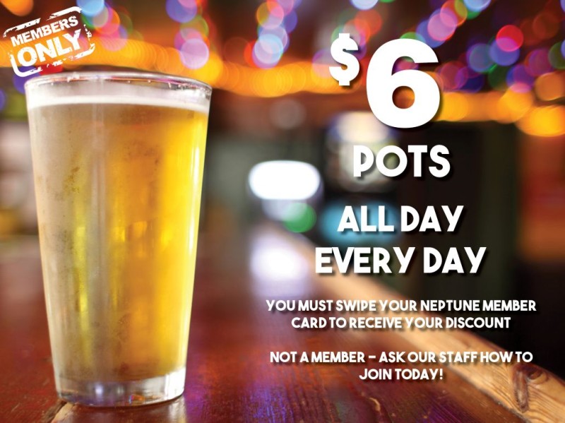 Member Pots $6